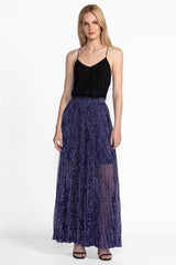 MONTEE PLEATED MAXI SKIRT