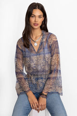 MAZZY PEASANT BLOUSE