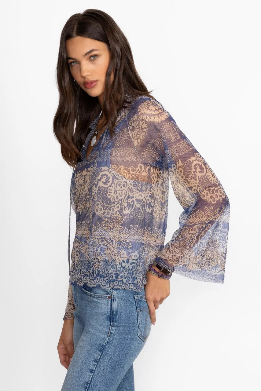 MAZZY PEASANT BLOUSE