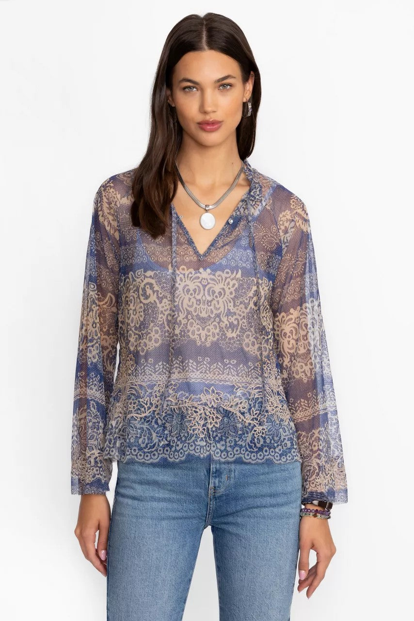 MAZZY PEASANT BLOUSE